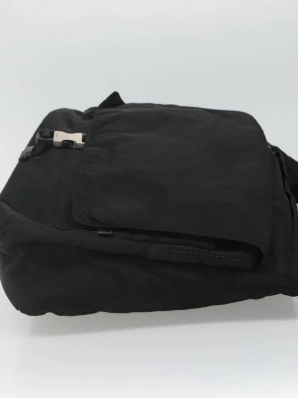 PRADA Shoulder Bag Nylon Black - Picture 5 of 16